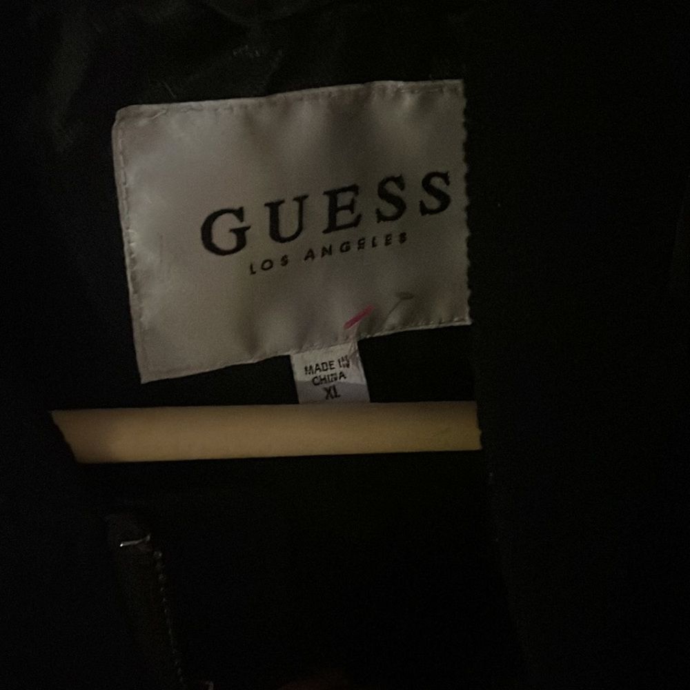 Guess Patch Bomber Windbreaker Jacket - image 4